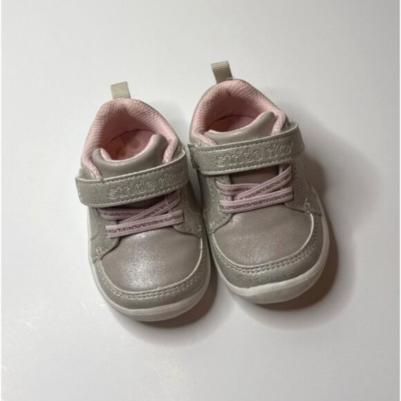Munchkin Stride Rite Miller Baby Girls Casual Sneakers 3 Non-Slip Sole Walkers - Picture 1 of 5
